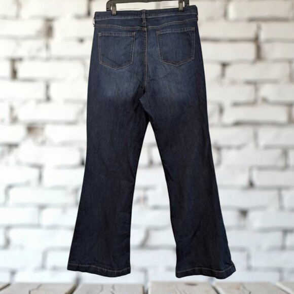 Sofia Vergara Melisa Flare High Rise Stretch women's Jeans Size 18 EUC - Picture 2 of 5